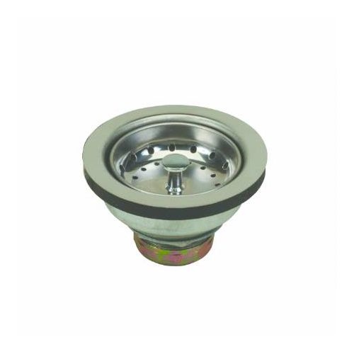 Proflo PF1435 Kitchen Sink Drain Assembly and Basket Strainer - Fits Standard 3-1/2' Drain Connections