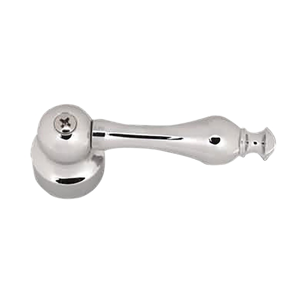 Chrome Brass Faucet Lever Teardrop Handle Replacement Part | Renovator's Supply - Renovator's Supply
