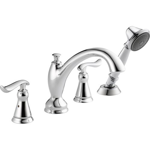 Delta T4794 Linden Roman Tub Faucet Trim with Hand Shower