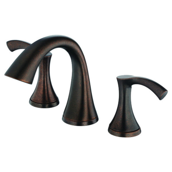Danze Antioch Bronze Brass 2-handle Mini-widespread Lavatory Faucet - Tumbled Bronze