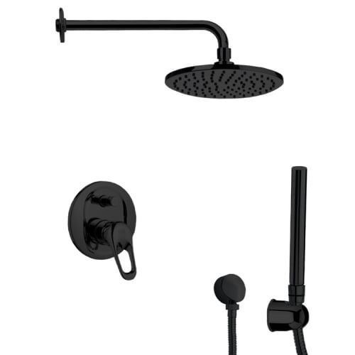 Nameeks SFH6539 Remer Shower System with Multi Function Rain Shower Head, Hand Shower, Hand Shower Holder, and Rough In