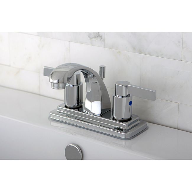 Nuvo Fusion Chrome 4-inch Center Bathroom Faucet - Chrome