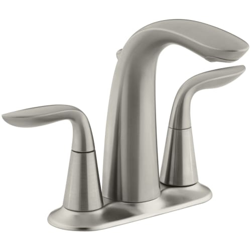 Kohler K-5316-4 Refinia Centerset Bathroom Faucet - Free Metal Pop-Up Drain Assembly with purchase