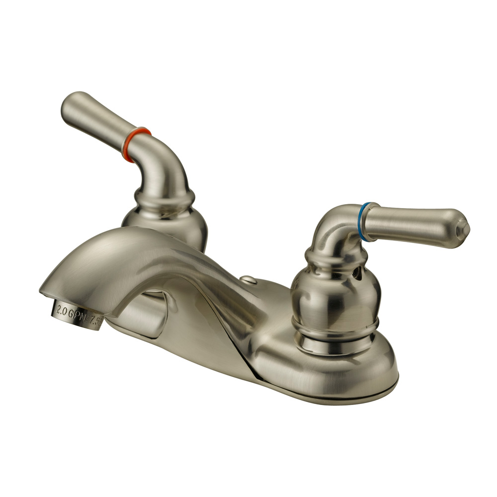 LessCare LB3B Brushed Nickel Finish Bathroom Faucet with Pop-up - LB3B