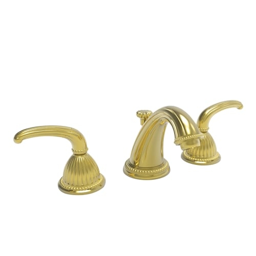 Newport Brass 880 Anise Double Handle Widespread Bathroom Faucet with Metal Lever Handles