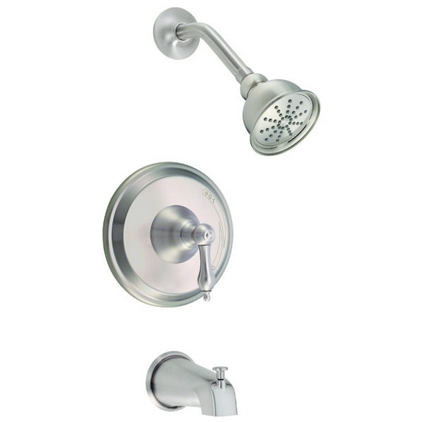 Danze D510040BNT Nickel Fairmont Tub and Shower Faucet - Brushed Nickel