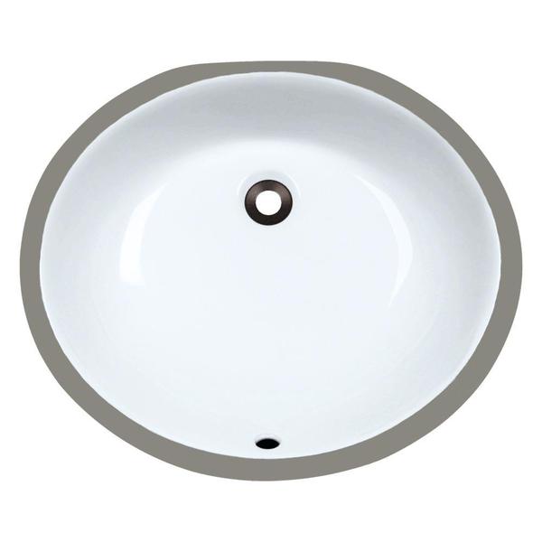 UPM Porcelain Bathroom Sink - white