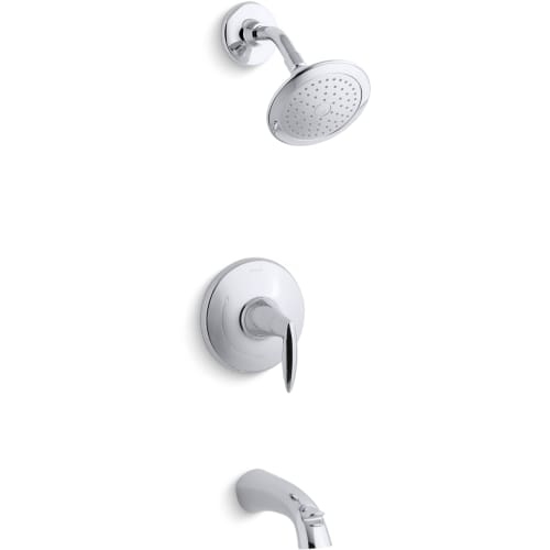 Kohler K-TS45104-4E Alteo Single Handle Tub and Shower Trim Only with Metal Lever Handle, 2.0 GPM Single Function Shower Head,