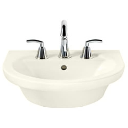 American Standard 403.008 Tropic Petite 21' Pedestal Porcelain Bathroom Sink