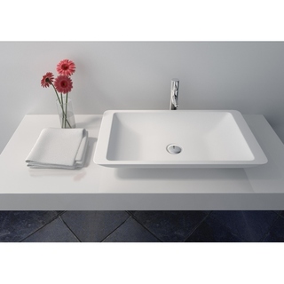 Legion Furniture Solid Surface 23.6 Sink Bowl