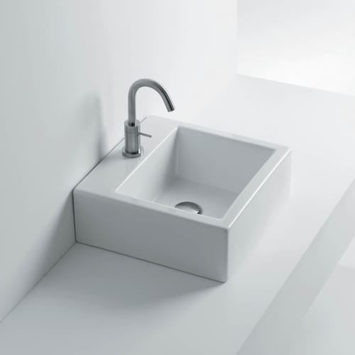 WS Bath Collections Quad 40 - WS04301F Quad 15-7/10' Vessel Bathroom Sink