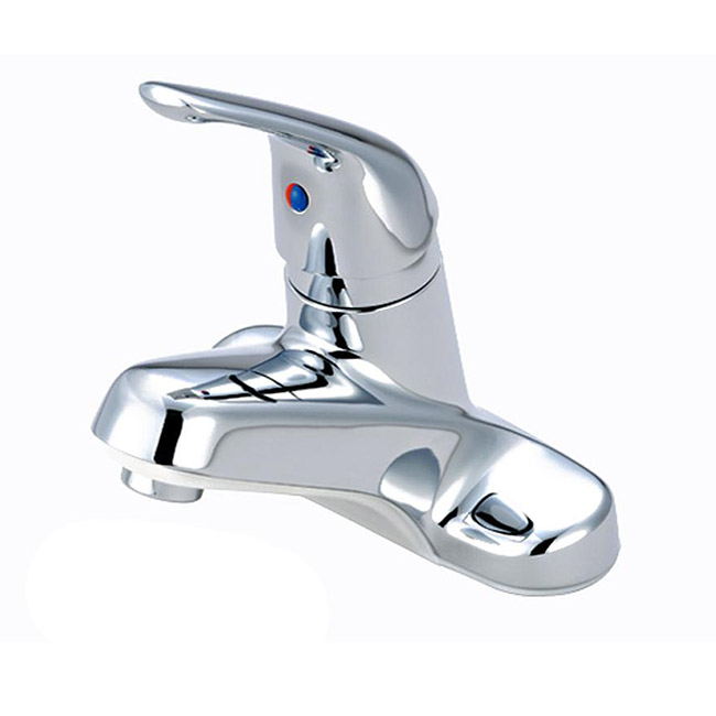 Olympia Chrome Single-handle Lever Faucet - Metal Lever Handle Faucet