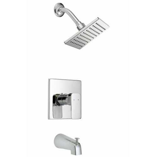 Design House 547604 Tub and Shower Trim Package with Single Function Shower Head