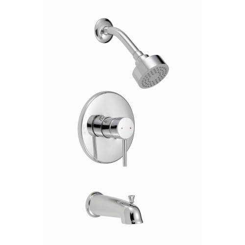 Design House 547661 Tub and Shower Trim Package with Single Function Shower Head