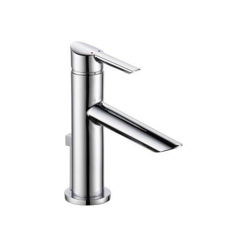 Delta 561-TP-DST Compel Single Hole Bathroom Faucet with Pop-Up Drain Assembly - Includes Lifetime Warranty