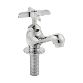 Homewerks Washerless Cartridge One Handle Chrome Single Basin Faucet