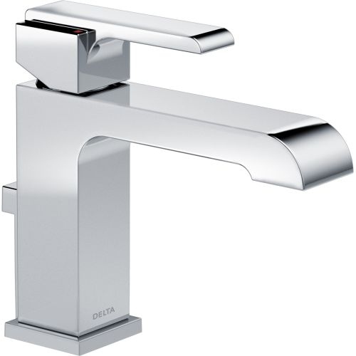 Delta 567LF-TP Ara Centerset Bathroom Faucet includes Drain Assembly and Optional 6' Escutcheon