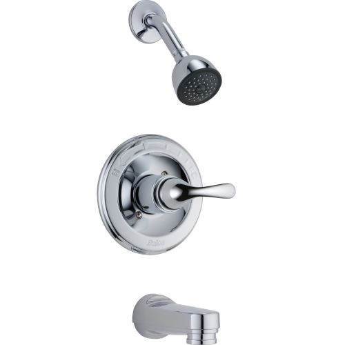 Delta T13420-PDSOS Classic Monitor 13 Series Single Function Pressure Balanced Tub and Shower Trim Package with Touch Clean