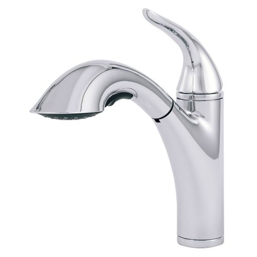 Danze D455021 Pullout Spray Kitchen Faucet From the Antioch Collection - Single hole - Chrome Finish