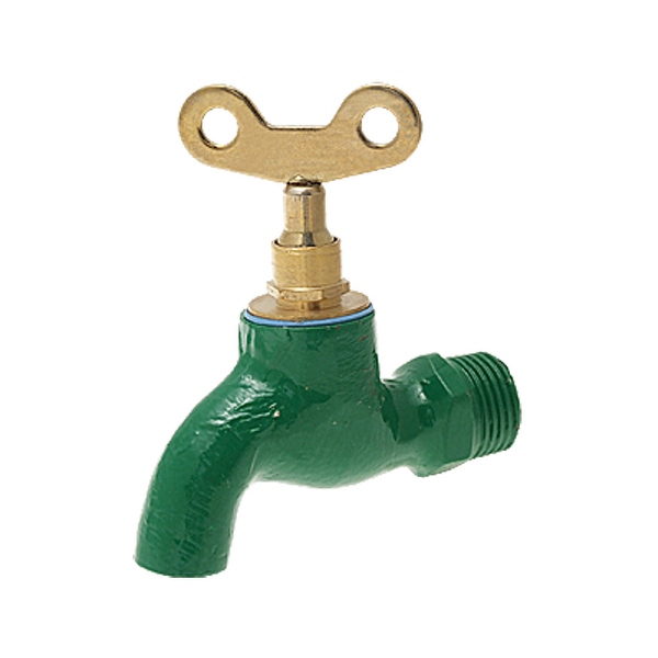 Unique Bargains Water Faucet Green Home Kitchen Metal Tap with Lock