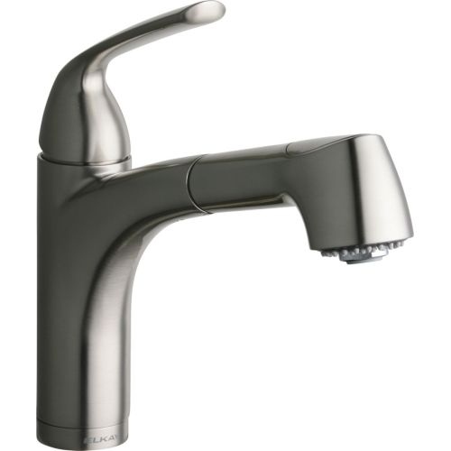 Elkay LKGT1042 Gourmet Single Handle Bar Faucet with Pull Out Spray