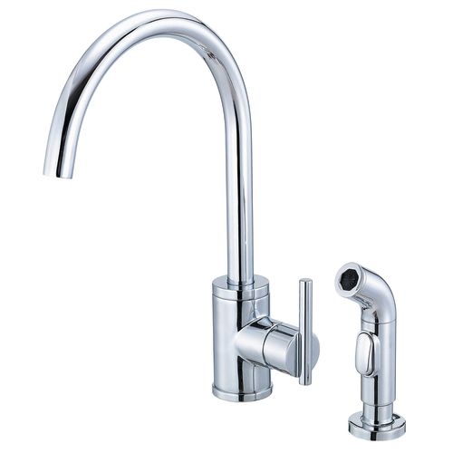 Danze D401058 Kitchen Faucet - Includes Metal Side Spray From the Parma Collection