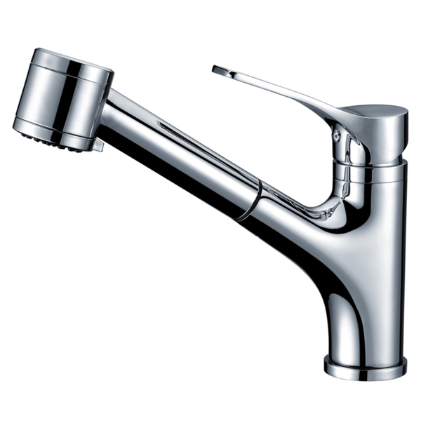 Dawn Single-lever pull-out spray kitchen faucet, Chrome - Dawn kitchen faucet, Chrome