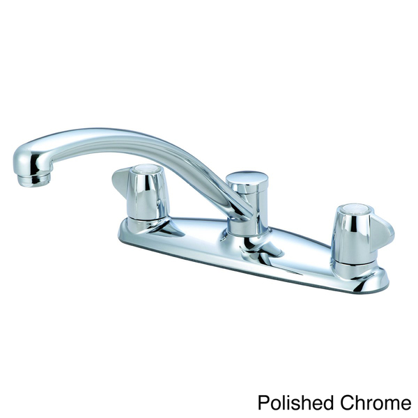 Pioneer Legacy 2LG110 Two-handle Kitchen Faucet - PVD Polished Chrome Finish