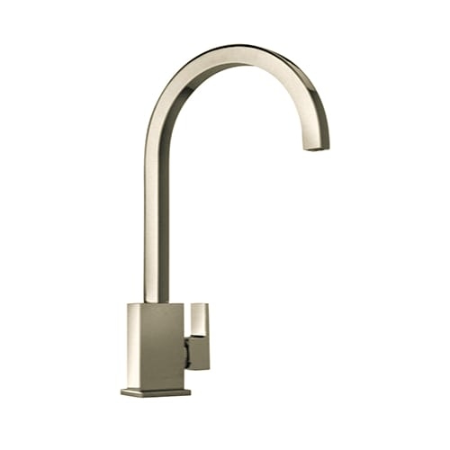 Fortis 8459300 Modern Single Handle High-Arc Kitchen Faucet - Nickel Finish