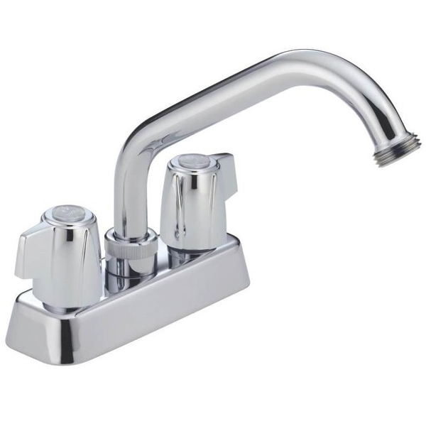 Delta 2131LF Two Handle Kitchen Faucet, Chrome
