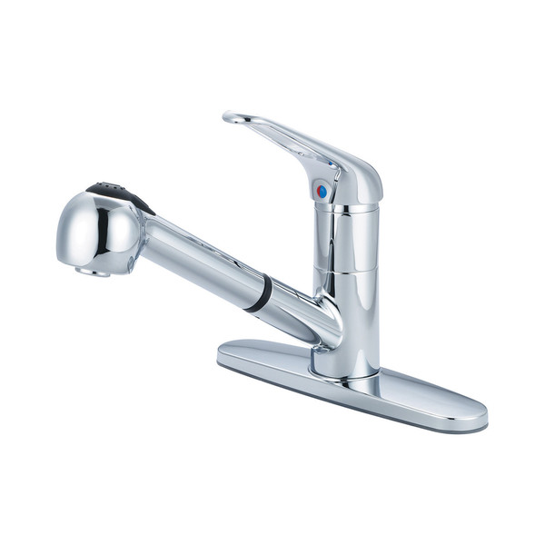 Olympia Faucets K-5050 Single Handle Pull-Out Kitchen Faucet