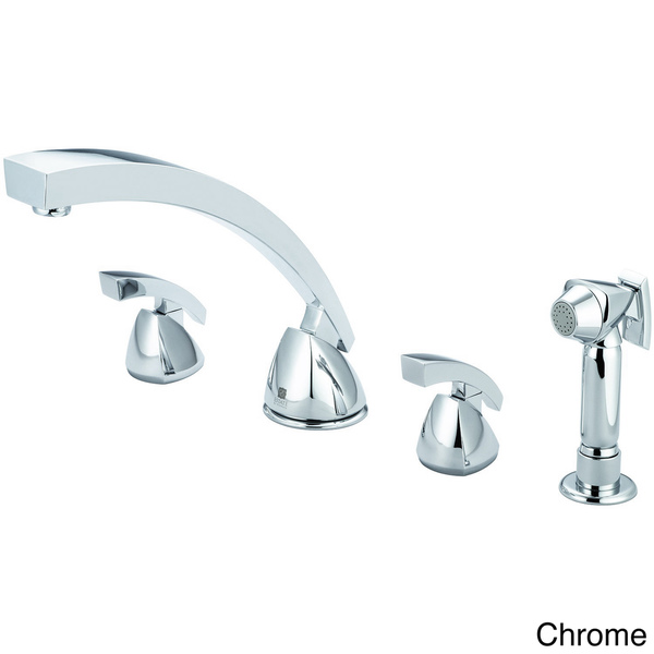 Estate by Pioneer Caesar Collection Two-handle Kitchen Widespread Faucet - PVD Polished Nickel Finish