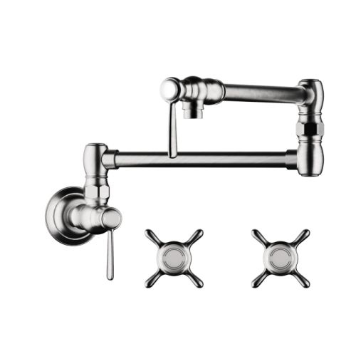Axor 16859 Montreux Wall Mounted Double-Jointed Pot Filler - Includes Lifetime Warranty
