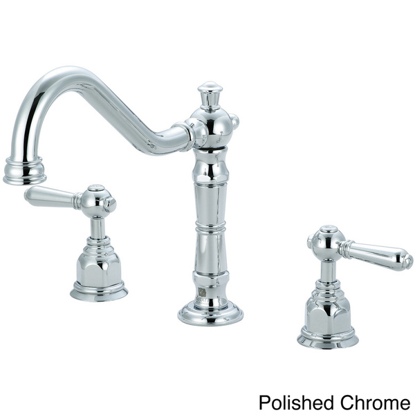 Americana Series Two-handle Widespread Kitchen Faucet - Brushed Nickel