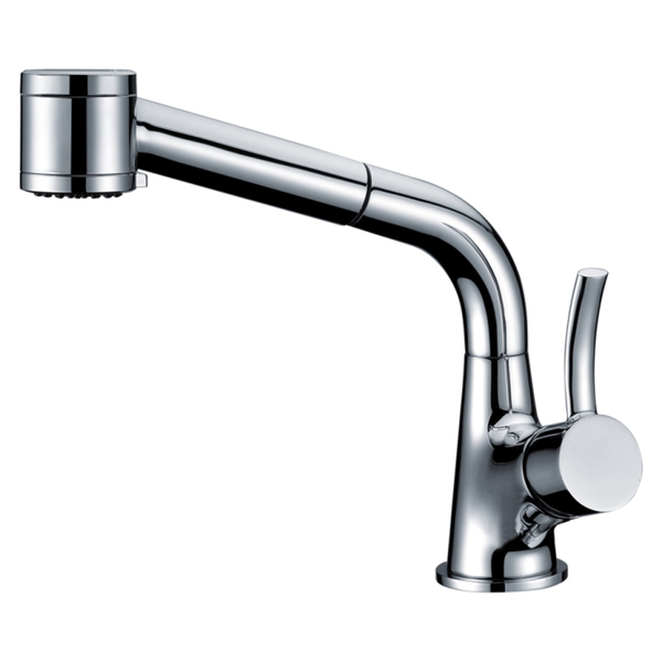 Dawn Chrome Single-lever Pull-out Spray Kitchen Faucet - Dawn kitchen faucet, Chrome