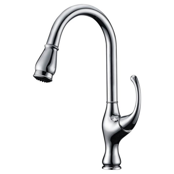 Dawn Chrome Single-lever Pull-out Kitchen Faucet - Dawn kitchen faucet, Chrome