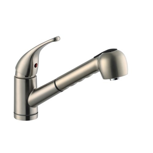 Design House 545871 Milano Single Handle Pullout Spray Kitchen Faucet
