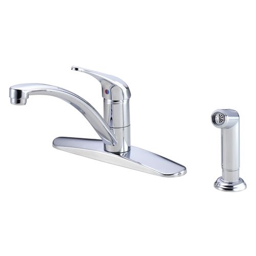 Danze D407712 Kitchen Faucet - Includes Side Spray From the Melrose Collection - Chrome Finish