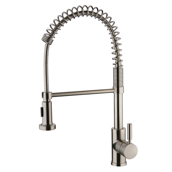 Yosemite Home D├⌐cor Spring Pull-out Kitchen Faucet - Single Handle Faucet with 2 feet flexible hose
