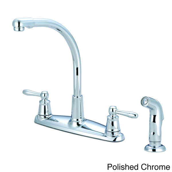 Pioneer Legacy 2LG231 Double-handle Kitchen Faucet with Side Spray