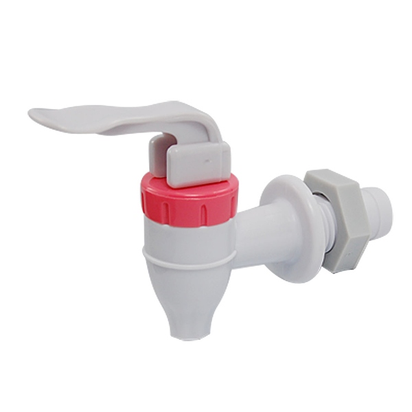 Replacing Water Machine Plastic Push Tap White Red New