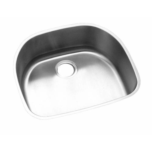 Elkay ELUH211810 Harmony 23-5/8' Single Basin 18-Gauge Stainless Steel Kitchen Sink for Undermount Installations with SoundGuard