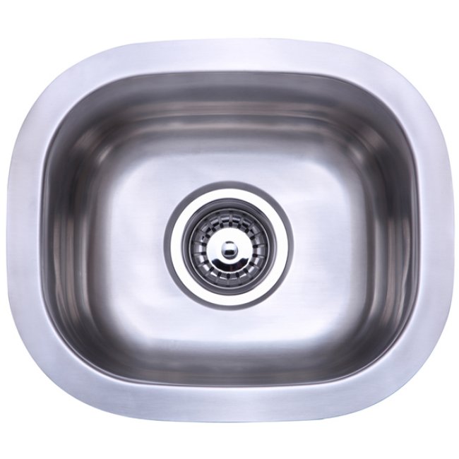 Stainless Steel 14.25-inch Undermount Kitchen Sink - Sink