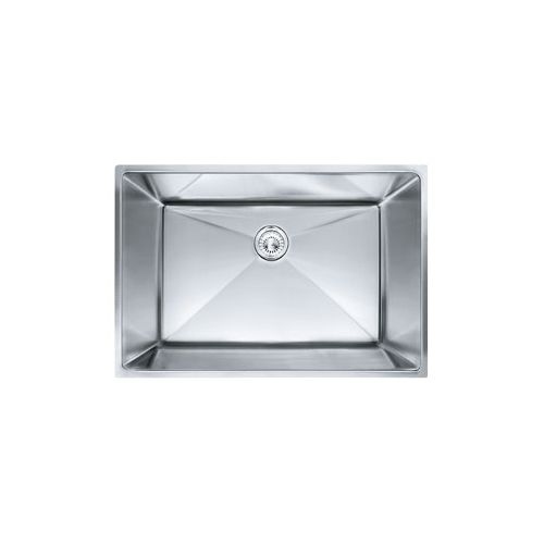 Franke PEX110-28 Planar 29-1/2' Single Basin Undermount Stainless Steel Kitchen Sink