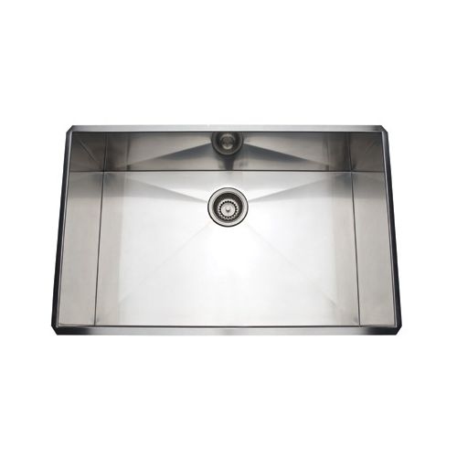 Rohl RSS3018 30' Stainless Steel Kitchen Sink with Tangent Edge