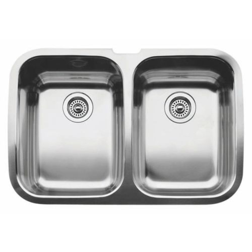 Blanco 440207 Supreme 32' Double Basin Undermount Stainless Steel Kitchen Sink