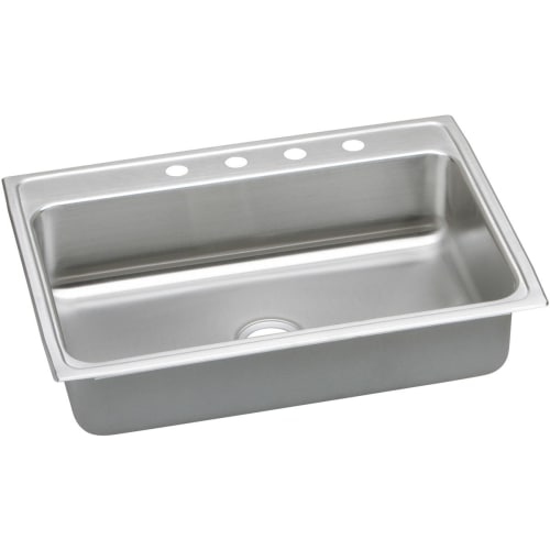 Elkay LRAD312250 Gourmet 31' Single Basin Drop In Stainless Steel Kitchen Sink