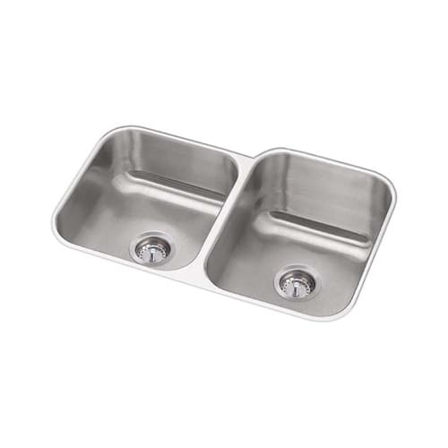 Proflo PFUC907R 31-3/4' Double Basin Right Hand Undermount Stainless Steel Kitchen Sink