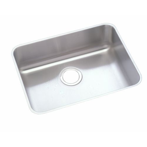 Elkay ELUHAD191645 Gourmet 21-1/2' Single Basin 18-Gauge Stainless Steel Kitchen Sink for Undermount Installations with