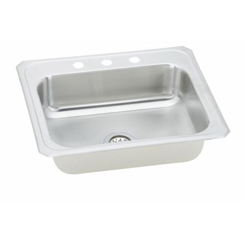 Elkay CR3122 Celebrity 31' Single Basin 20-Gauge Stainless Steel Kitchen Sink for Drop In Installations with SoundGuard